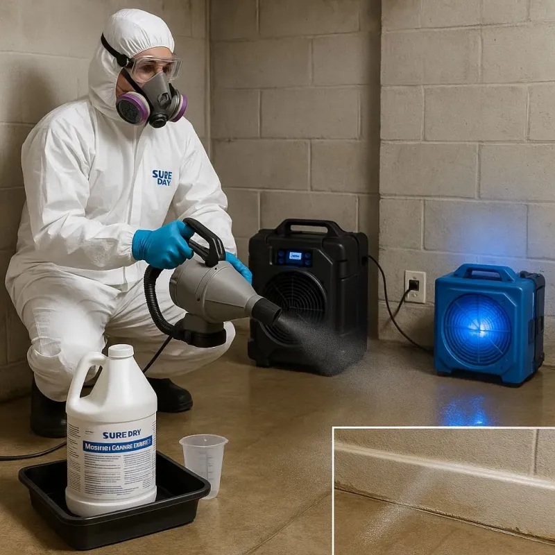 Sanitization and Odor Removal process in Lenoir City, TN