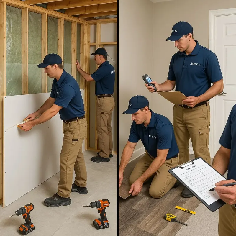 Repairs and Reconstruction process in Lenoir City, TN