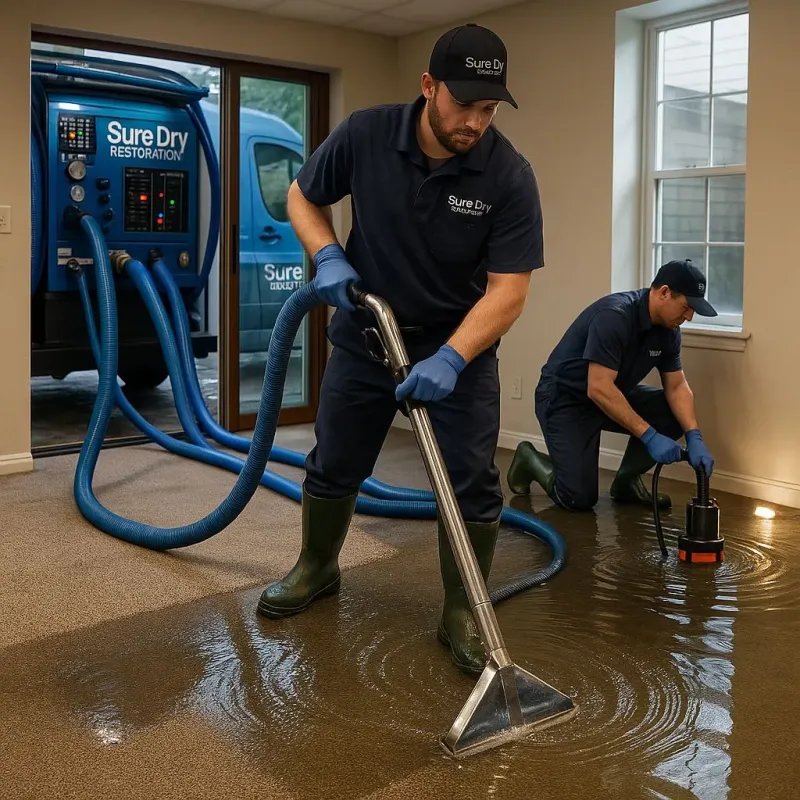 Water Extraction and Removal process in Lenoir City, TN